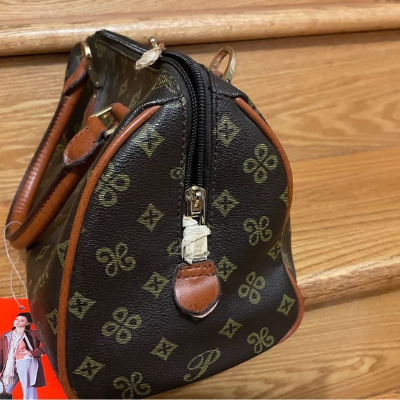 NWT Elegant Brown DIOPHY Monogram Woman’s Handbag Purse - Picture 6 of 15